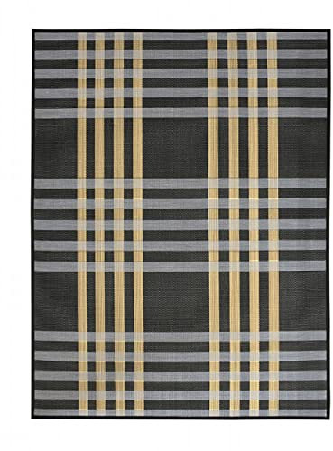 Hogar y Mas Alfombra BAMBÚ Natural Cuadros 140X180