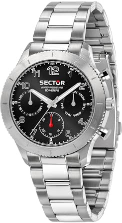 Sector No Limits 270 Orologio Uomo Multifunzione in Acciaio - R3253578016