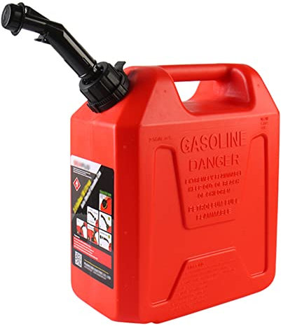 BHBXZZDB Lata de Gasolina el Plastico Gasolina Recipientes para Gasolina Garrafa de Combustible Boquilla flexib 5L/10L/20L