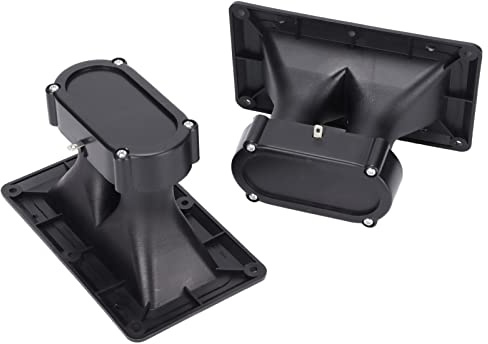 2-teiliger Horn-Hochtöner mit Breiter Streuung, Horn-Audiozubehör mit Breiter Streuung, Hochempfindlicher Piezoelektrischer Dual-Drive-Keramiklautsprecher