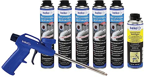beko Brunnenschaum-Set mit Pistole und Reiniger 999 95 098