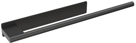 Ibergrif M34453B Towel Rail, 39CM Self Adhesive Hand Towel Holder for Bathroom/Kitchen Accessory, SUS304 Stainless Steel, No Drilling