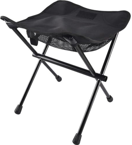 Abbdbd Leichter Campinghocker, Tragbarer Hocker, Kleiner Angelhocker Tragetasche, Klappbarer Hocker, Stuhl Für Camping, Angeln, Picknick, Grillen