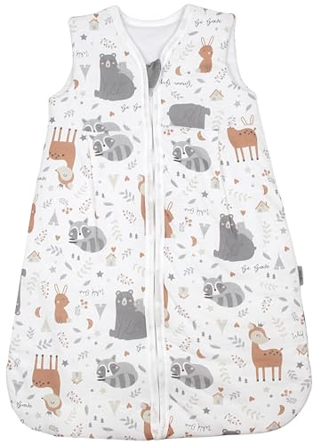 TupTam Schlafsack Baby 2.5 TOG – Atmungsaktiver Winterschlafsack für Kinder, OEKO-TEX zertifiziert