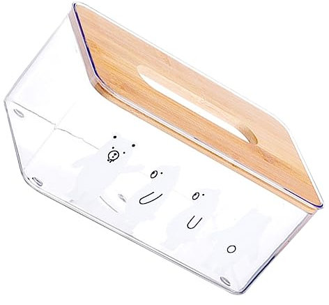 BUGUUYO 1 Stück Karton Pappschachtel Taschentuchhalter für die Arbeitsplatte Dekorativer Taschentuchhalter papiertücher box papiertaschentücher box papierhandtuchspender Tischtuchbehälter