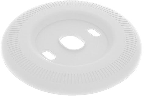jojofuny Silicone Wall Plate Cover for Thermostat, White Protective Case with Wall Mount Compatible with Nest Smart Thermostat for Home Installation