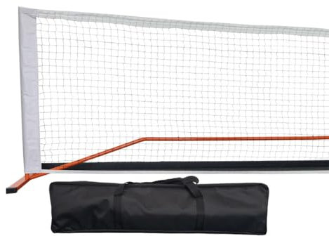 Pickleball Corner Starter Pickleball Netz – Mobiles & Leichtes Pickleball-Netz für Indoor & Outdoor – 660 cm Länge, USAPA-Konform – Schneller Aufbau, Robuster Stahlrahmen, Inklusive Tragetasche