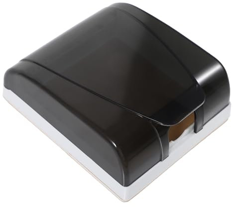 DIYEAH Cache Prises ÉLectriques SéCurité Enfant ÉTanche BoîTier De Protection Auto-AdhéSif Pour Salle De Bain Salon Toilette 4.53 X 3.94 X 1.77 Pouces