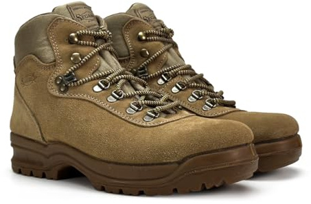 SEGARRA Botas de Trekking Desert 4500, Senderismo Media Montaña (Marrón, Sistema tallas calzado EU, Adulto, Hombre, Números, mediano, 46)