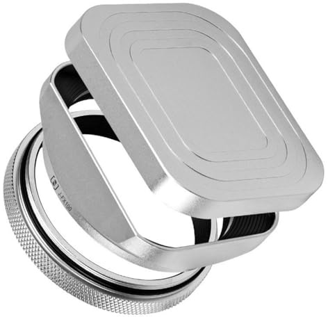 Quadratische Gegenlichtblenden aus Aluminiumlegierung für X100V X100T/X100VI Kameras, reduziert und Geisterbilder verbessert die Fotografie