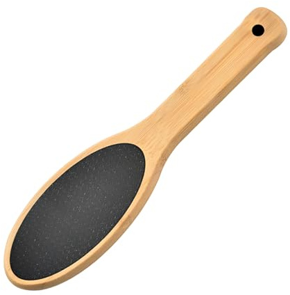 Bimsstein Fußpflege, 23x5.8cm Hornhautentferner mit Nano Glas, Effektive Hornhautfeile für weiche Füße, Hornhauthobel zur sanften Fußpflege, Hornhautfeile Fußpflege für schöne