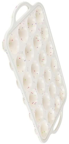 NVOQILIN Moule à muffins en silicone pour madeleines françaises jusqu'à 230 ℃ - Passe au lave-vaisselle - Antiadhésif - Moule de cuisson flexible