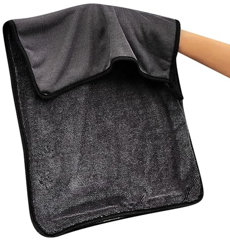 Chiffon de nettoyage en microfibre – Serviettes de nettoyage réutilisables | Plumeau en tissu lavable | Pour enlever la poussière, polir et nettoyer les surfaces dans la cuisine, la salle de bain, les