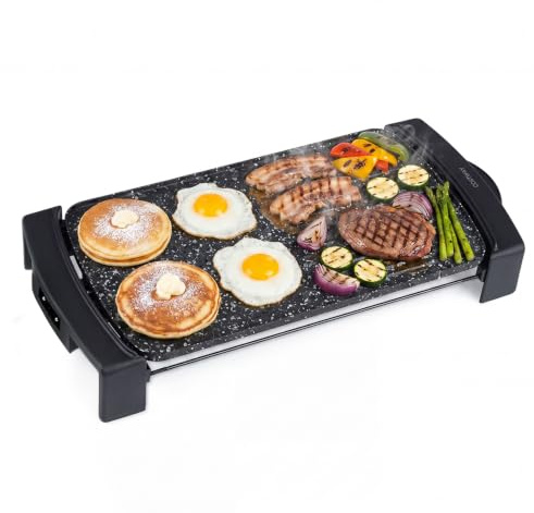COSTWAY 2150W Piastra Elettrica da Tavolo con Rivestimento Antiaderente