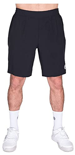 BIDI BADU Herren Crew 9Inch Shorts - Black, Größe:XL