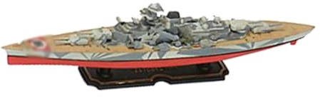 TTETTZ Modelo de Buque Portaaviones para Montar Kit de Barco Ensamblaje Manual Juguete de Construcción Material PP Detalles Precisos Adecuado para Niños Y Ad, Tibbits