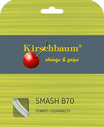 Kirschbaum Badmintonsaite Smash B70 weiß 0,7mm 10m