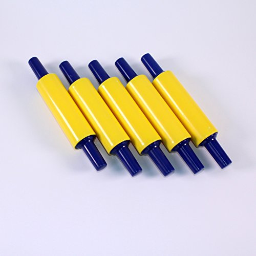 Plastic Rolling Pin Dough Tool for Art Modelling, Baking & Cooking Pack of 10 by BCreative ®