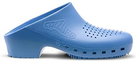 Calzuro Classic con Fori – Zoccoli Sanitari Professionali per Uomo e Donna, Comodi, Antiscivolo e Antistatici, Autoclavabili, Traspiranti, in Gomma Tecnica