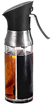 LANGING 1 Botella de 200 ml con pulverizador de Aceite portátil y Bomba Ajustable