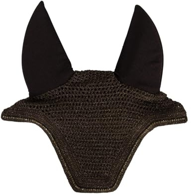 Kentucky Horsewear Wellington Sparkling Soundless flug-öron, storlek: WB, färg: brun