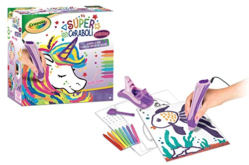 CRAYOLA Super Ceraboli Licorne Néon - Multicolore, 1 unité (Lot de 1)