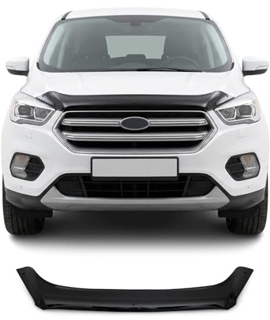 OMAC Motorhaube Deflektor für Ford Kuga II 2017-2019 Facelift | Motorhaubenschutz, Insektenschutz, Steinschlagschutz