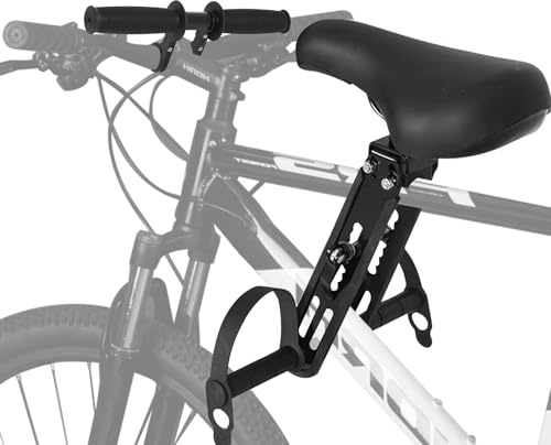 MEYAGOT Fahrradsitz Kinder Outdoor,Kinderfahrradsitz Vorne,Mountainbike Kindersitz Vorne,Fahrradsitz Mit Lenkerbefestigung,Vorne Montierter Kinder-Fahrradsitz Für Kinder,Kleinkinder