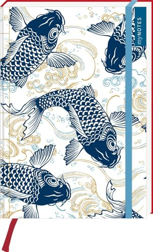 myNOTES Papeterie: Notizbuch A5 Japan: Blankbook medium, gepunktet, für Notizen, Pläne, Ideen