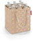 reisenthel bottlebag - 9 Fächer, einfaches Recycling der Flaschen, Tragegurte, Couleur:metallic dots coffee