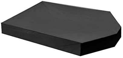Cndiyald Sandkasten mit Deckel Sandkastenabdeckung, Bootsform Oxford Stoffsandkasten Baldachin wasserdichte Sandkapselpool -Abdeckung Anti -UV -Sandbox -Schutzabdeckung