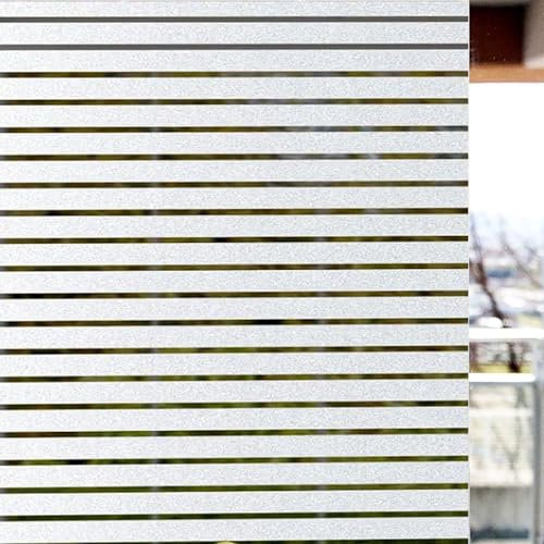 Fenster Sichtschutz Selbstklebend 40 x 100 cm Sonnenschutz Hitzeschutz Uv-Schutz Sichtschutzfolie Fenster Folie Fenstertönung Anti-Uv Folie für Büro Und Haus, Jalousie