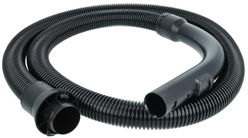 vhbw Tuyau flexible compatible avec Miele S 5580 S5381, S5380, S5361, S5360, S 5421, S5480, S5411 aspirateurs - 1,8 m, poignée