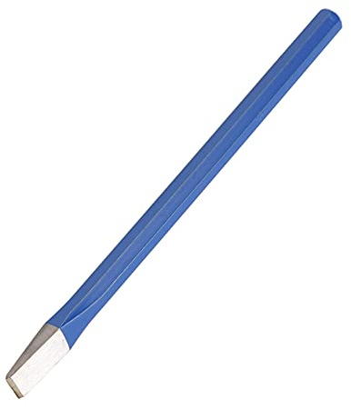 FLEXMAN 165mm Flat Utility Chisel, Alloy Steel Engineering Masonry Flat Fitter Cement Masonry Chisel for Cutting, Carving, Chiselling