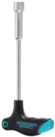 QUARKZMAN Chiave A T Metrica Per Dadi 14mm Diametro 175mm Asta 6 Punti Esagonale Cacciavite Con Impugnatura Antiscivolo Per Serrare E Allentare Elementi Di Fixaggio