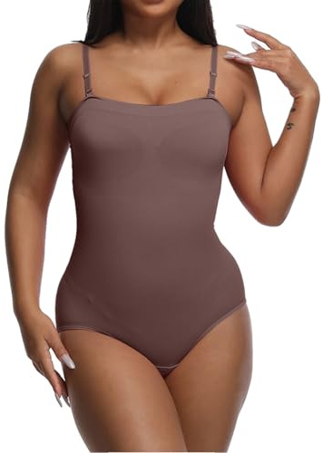 Dam Shapewear Bodystocking Helkropp Tummy Control Butt Lift För Avslappnad Kvinna Helgmys Andas