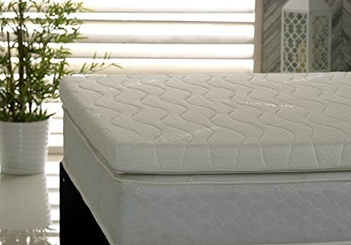 Visco Therapy Memory Foam, Firm Comfort, 3Inch (7.5cm) Mattress Topper with Free Luxury Cover (2FT6 Small Single)