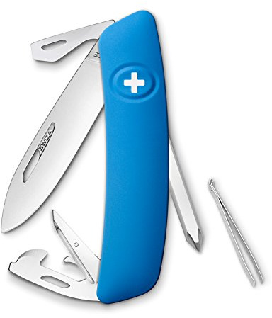 SWIZA Erwachsene Taschenmesser D04, blau, One Size, 6904049