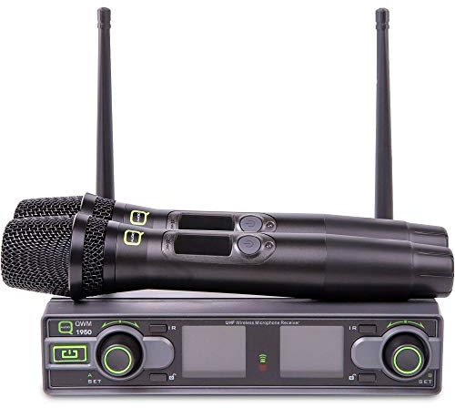 Q-Audio QWM1950HH Dual UHF Handheld System - CH38