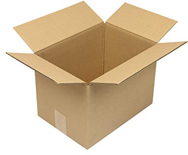 Verpackungsheld Wellpapp-Faltkarton 2-wellig, 315x225x225mm, A4, Qual.2.2EB, braun, FEFCO 0201, 20 Stück