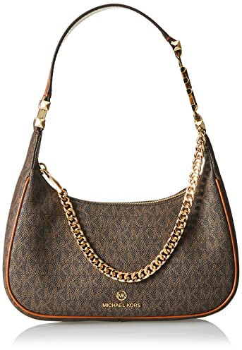 Michael Kors Damen SM POUCHETTE Bag, BRN/Acorn