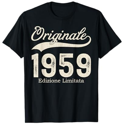 Originale Dal 1959 Edizione Limitata Anni 67 Compleanno Maglietta