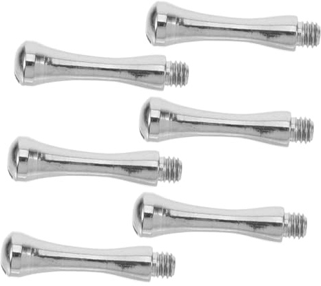 FOMIYES Scherenkrallen Präziser Ersatznagel 6 Stück für Haustierschwänze aus Edelstahl Silber für Professionelle Haarschere Passend für Hundepflege