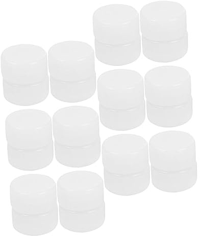 UPKOCH 50pezzi Scatole Di Plastica Per Sonagli Di Inserti Squeaker Per Giocattoli Per Animali Domestici Sviluppo Sensoriale e Coordinazione Accessori Per Giocattoli Miniaturizzati