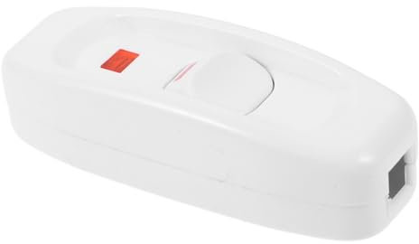 KONTONTY Interruttore Della Luce Per Lampada Da Comodino Interruttore Di Ricambio in Plastica Per Lampada Da Tavolo