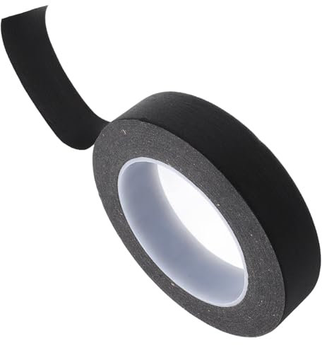 Generisch Abdeckband Klebeband bodenmarkierungsband Handwerksband Kreppband für Handwerksarbeiten Handwerkerband Haustier Film ästhetische Aufkleber Kunstband Bandbeschriftung Papier Black