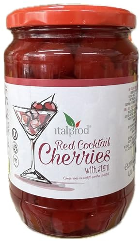 Ciliegia cocktail rosse al maraschino gr. 800 Santorè