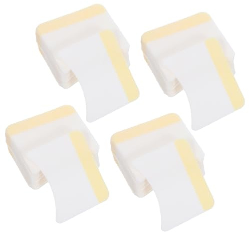 CTIRCHIU Make Up Entferner Pads Komfortabel und Effektiv 160 Stück Bogenförmige Baumwolle für Natürliche Wimpern für Salon und Ankleideraum