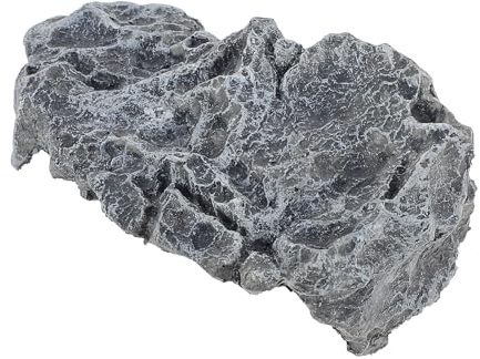 UKCOCO Piattaforma per Tartaruga in Resina Realistica Isola per Crogiolarsi con Dettagli Naturali Decorazione per Acquario e Terrario Rettile Accessorio Sicuro e Antiscivolo per Animali