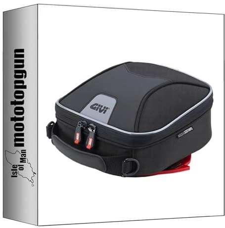 givi tankrucksack xs319y tanklock schwarz 3 lt + träger kompatibel mit ktm duke 125-390 2017 2018 2019 2020 2021 2022 2023 mototopgun xs319y + bf33